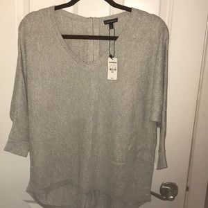 Express NWT zip-back sweater.